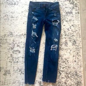 American Eagle Outfitters Ripped Jeans